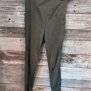Olive Green Women's Leggings